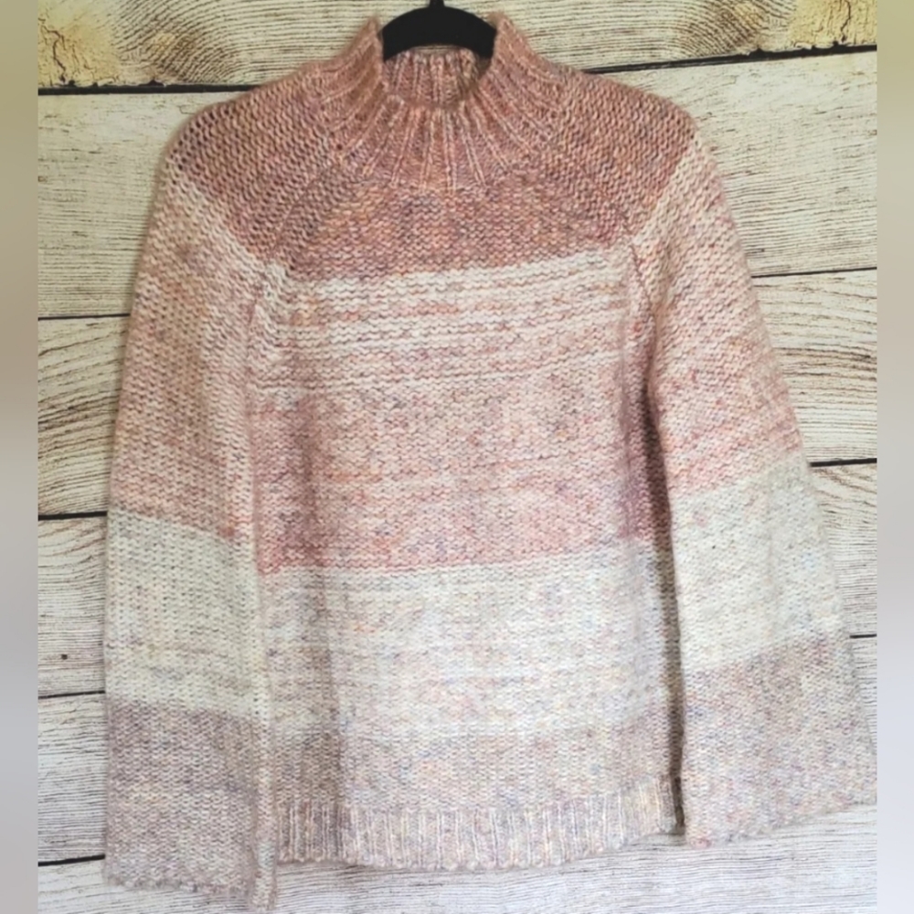 Basin + Range Wool Blend Knit Sweater Size Medium